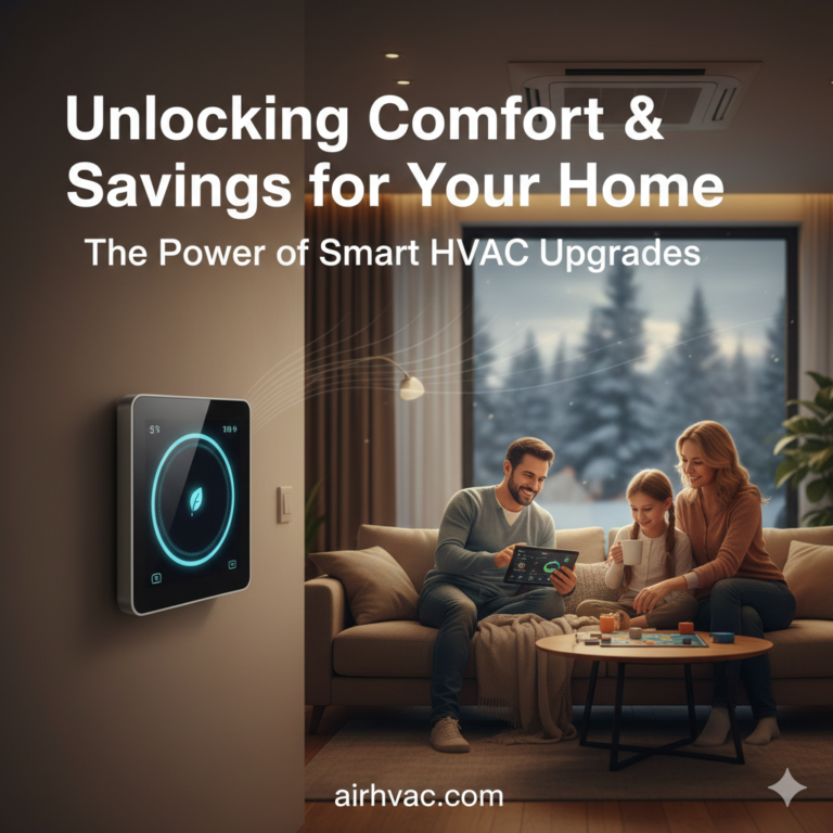 A split-screen infographic showing the difference between an old, expensive thermostat and a new, money-saving smart thermostat in a modern home.